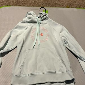 under armour mint green hoodie